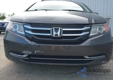2015 Honda Odyssey Ex-L from USA, damaged, VIN 5FNRL5H64FB013820